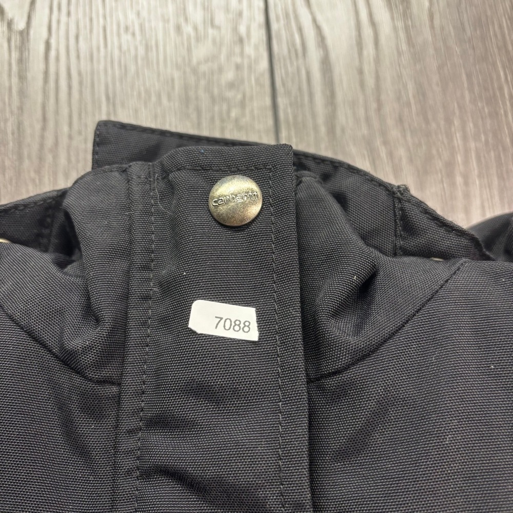 Carhartt Women Black Waterproof Breathable Hooded Jacket WJ002 BLK Small Regular - Picture 9 of 9